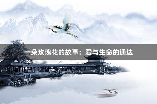 一朵玫瑰花的故事：爱与生命的通达